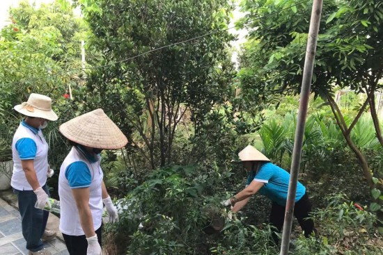 Hội LHPN xã Liên Minh duy trì hiệu quả hoạt động “Ngày cuối tuần xanh”