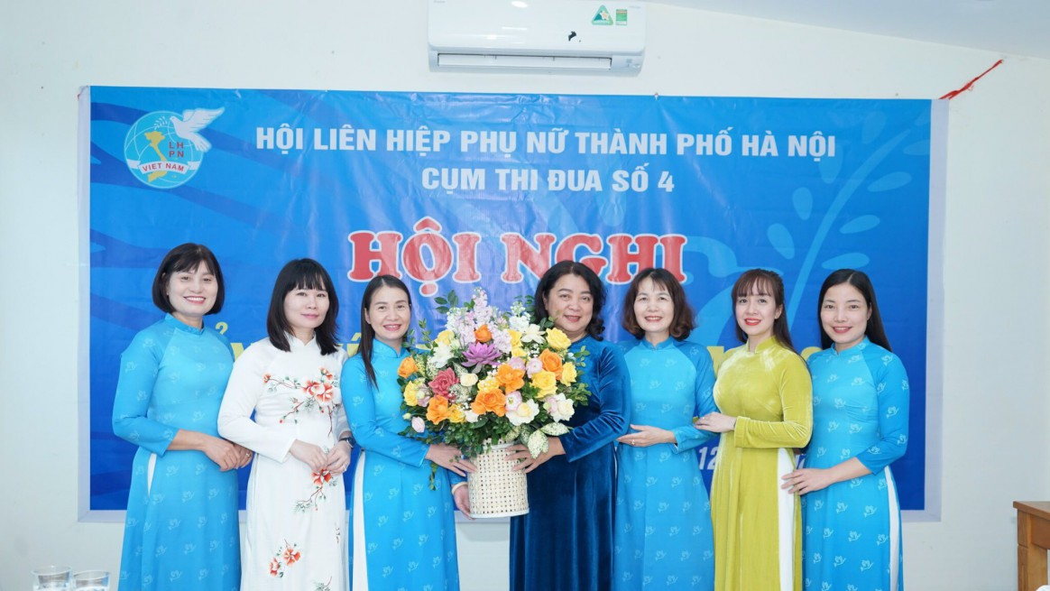 Tổng kết cụm thi đua số 4 Hội LHPN Hà Nội năm 2023