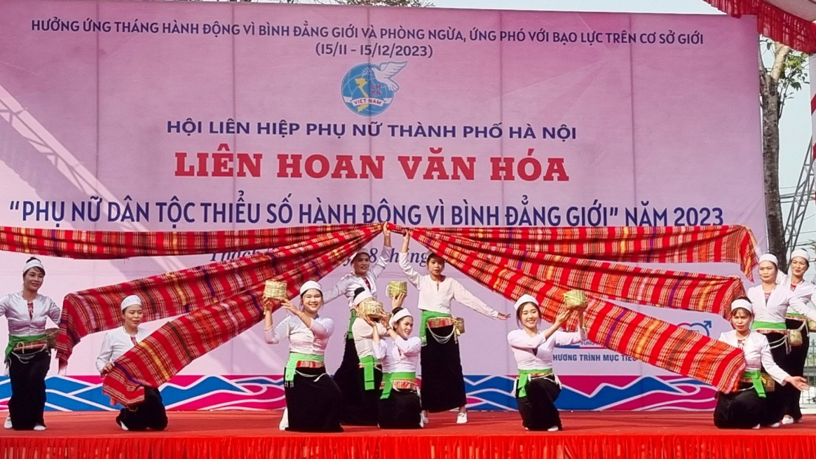 Liên hoan văn hóa “Phụ nữ dân tộc thiểu số hành động vì bình đẳng giới” năm 2023